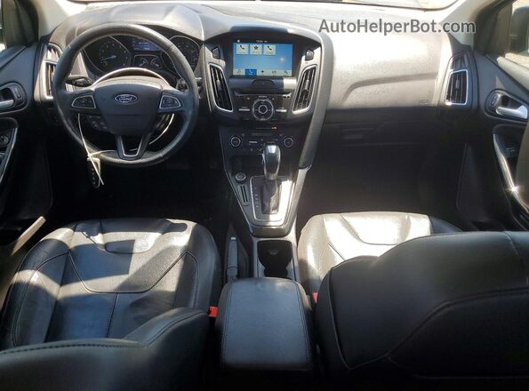1FADP3J20GL215357 2016 FORD FOCUS Charcoal Вид щитка приладів