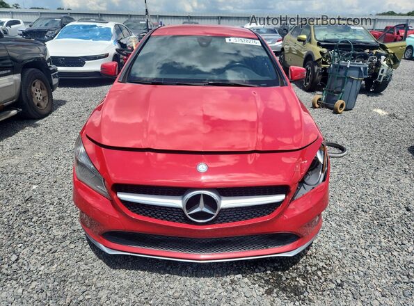 WDDSJ4EB4JN510367 2018 MERCEDES-BENZ CLA-CLASS Красный Вид сзади