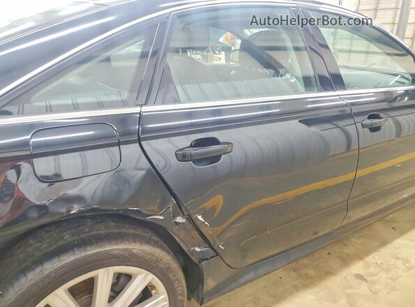 WAUFFAFCXGN065027 2016 AUDI A6 Black Вид задньої частини салону
