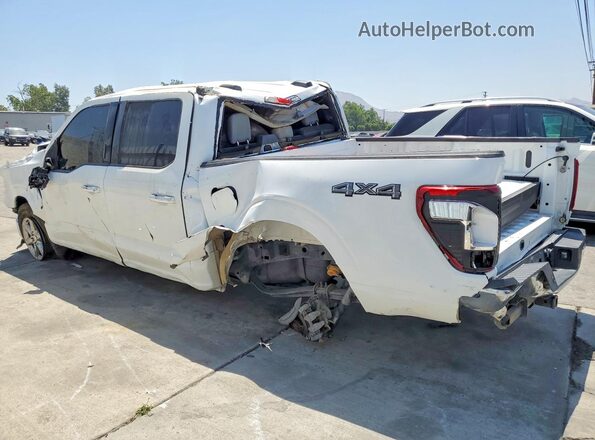 1FTFW3L80RKE22329 2024 FORD F150 White Trasero derecho