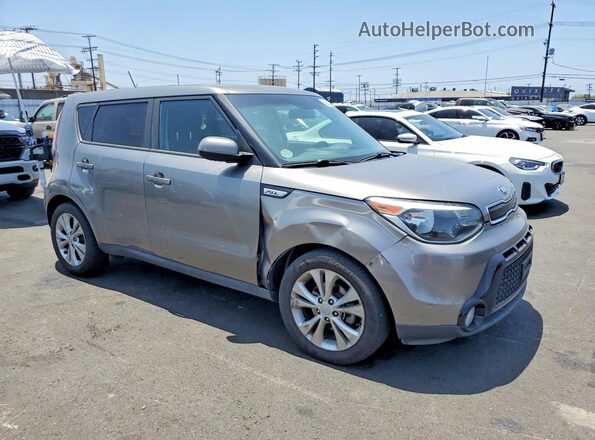 KNDJP3A58G7335990 2016 KIA SOUL Gray Front view