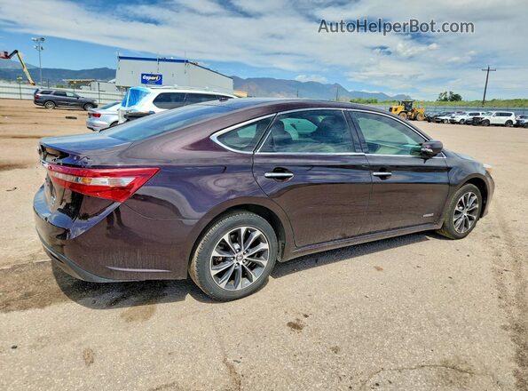 4T1BD1EB2GU051396 2016 TOYOTA AVALON Purple 