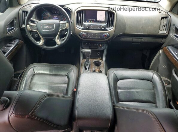 1GTP6EE18K1208782 2019 GMC CANYON Gray Вид щитка приладів