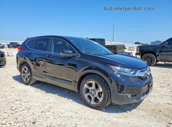 7FARW1H81HE038456 2017 HONDA CR-V Black Widok z przodu