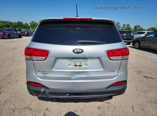 5XYPG4A33JG351314 2018 KIA SORENTO Silver 