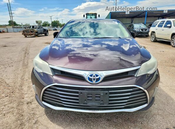 4T1BD1EB2GU051396 2016 TOYOTA AVALON Purple 