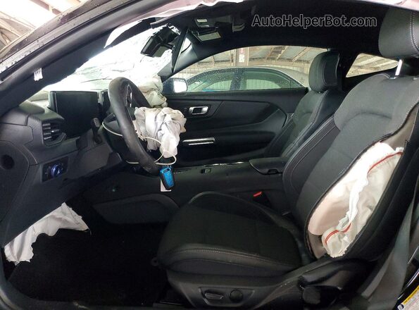 1FA6P8TH9S5131333 2025 FORD MUSTANG Black Vista del salpicadero