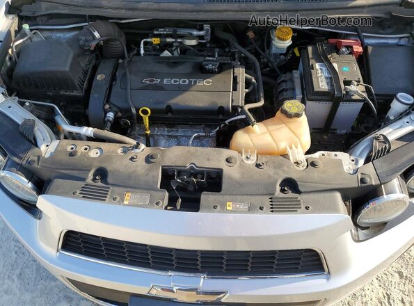 1G1JC6SH4G4111325 2016 CHEVROLET SONIC Silver Вид підкапотного простору