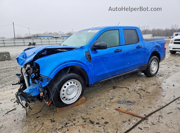 3FTTW8BA3SRA25171 2025 FORD MAVERICK Синий Задняя левая четверть