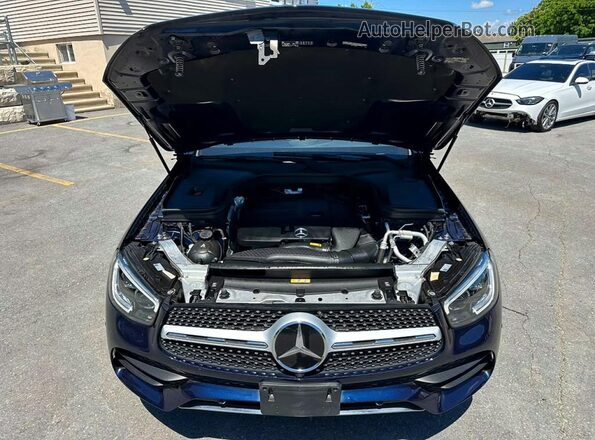 W1N0J8EB6NG025191 2022 MERCEDES-BENZ GLC-CLASS Blue Հետևի տեսք