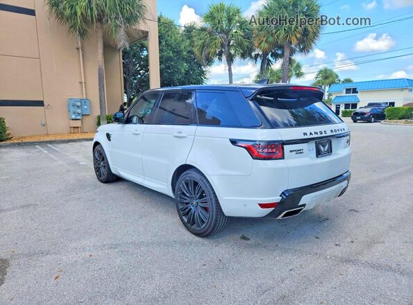 SALWR2SE6NA241849 2022 LAND ROVER RANGE White Передня права чверть