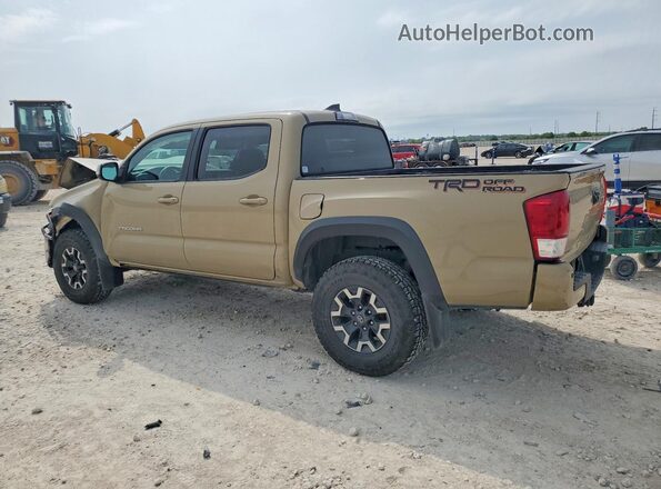 3TMAZ5CN2HM033105 2017 TOYOTA TACOMA Tan 
