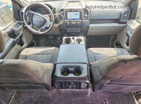 1FTEW1EP5LFA53410 2020 FORD F150 Silver Вид щитка приладів
