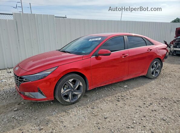 5NPLP4AG3PH119315 2023 HYUNDAI ELANTRA Red 