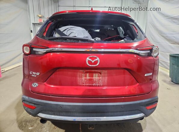 JM3TCBDYXJ0203650 2018 MAZDA CX-9 Красный Вид салона спереди