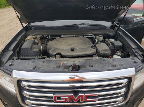 1GTG6CEN5J1100786 2018 GMC CANYON Black Շարժիչի բաժամունքի տեսք