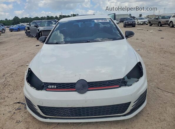 3VW4T7AU3GM044100 2016 VOLKSWAGEN GTI White 