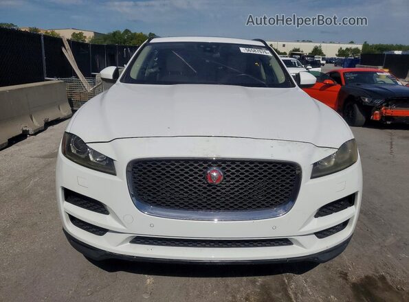 SADCJ2BV4HA067080 2017 JAGUAR F-PACE Белый Вид сзади