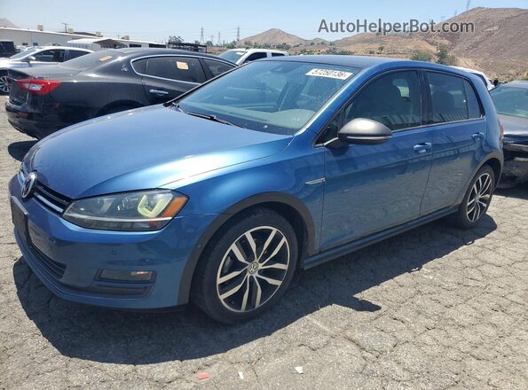 3VW217AU9GM037701 2016 VOLKSWAGEN GOLF Синий 
