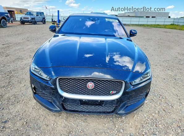 SAJAM4FV6JCP17040 2018 JAGUAR XF Black 