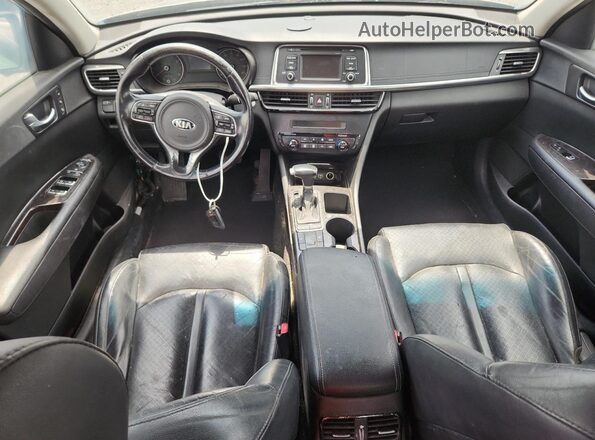 5XXGU4L37GG106230 2016 KIA OPTIMA Gray 