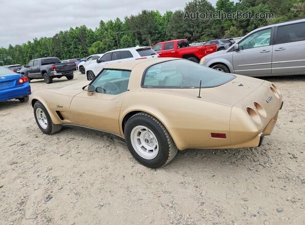 1Z8789S403398 1979 CHEVROLET CORVETTE Tan Tył prawy