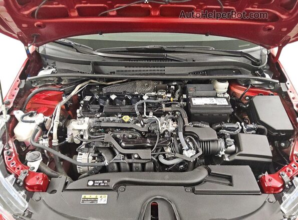 5YFB4MDE1SP240807 2025 TOYOTA COROLLA Красный Вид задней части салона