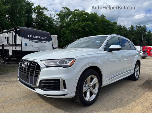 WA1AJAF7XMD018736 2021 AUDI Q7 White 