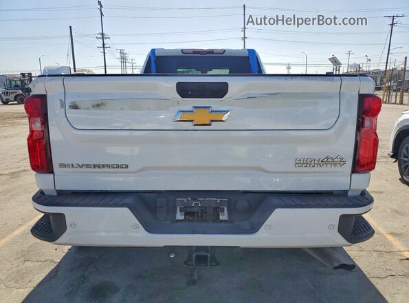 1GC4YVEY9PF216779 2023 CHEVROLET SILVERADO White წინა სალონის ხედი