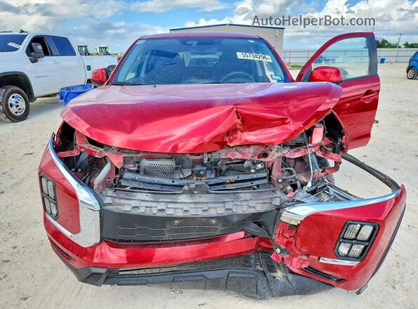 JA4ARUAU4PU014984 2023 MITSUBISHI OUTLANDER Red 