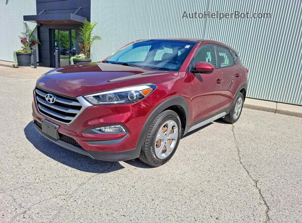 KM8J23A48HU540794 2017 HYUNDAI TUCSON Burgundy 
