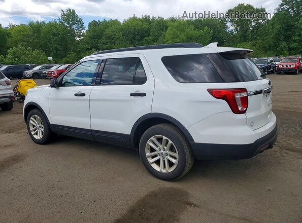 1FM5K8B83GGB00169 2016 FORD EXPLORER White 