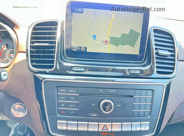 4JGDA5HB4GA700587 2016 MERCEDES-BENZ GLE Red 