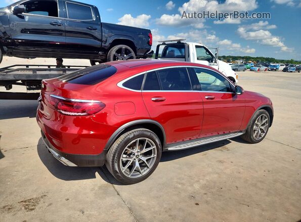 WDC0J8EB3LF672913 2020 MERCEDES-BENZ GLC-CLASS Red Przód prawy