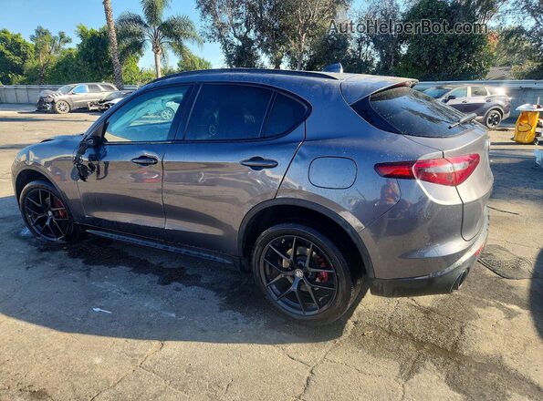 ZASPAJAN2L7C74055 2020 ALFA ROMEO STELVIO Серый Задняя правая четверть