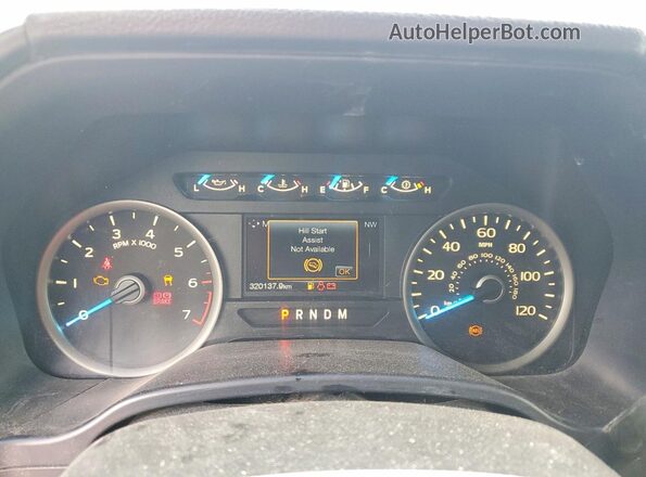 1FTFW1EG3HFC68053 2017 FORD F150 Blue Vista de los asientos traseros