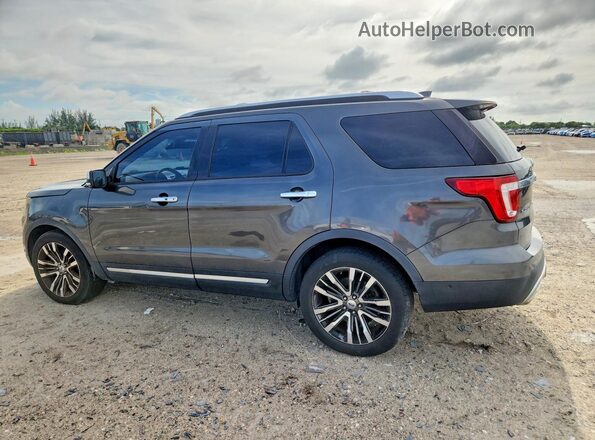1FM5K8HT6GGB92485 2016 FORD EXPLORER Gray 