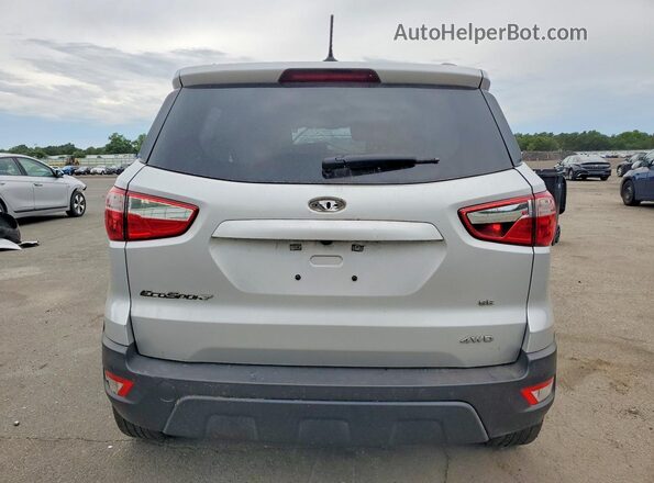 MAJ6S3GL6KC264384 2019 FORD ECOSPORT Silver Вид салону спереду