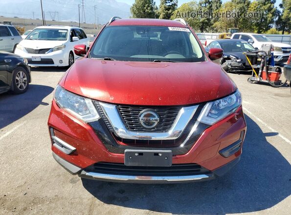 5N1AT2MTXLC762908 2020 NISSAN ROGUE Red Widok z tyłu