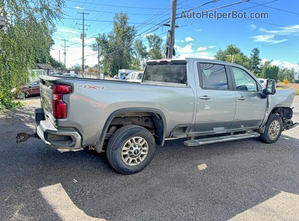 2GC1KNEY7S1225095 2025 CHEVROLET SILVERADO Silver Front view