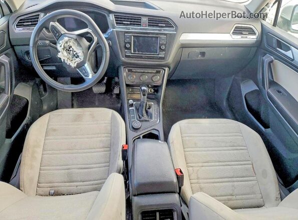 3VV0B7AX7NM157190 2022 VOLKSWAGEN TIGUAN Белый Вид щитка приборов