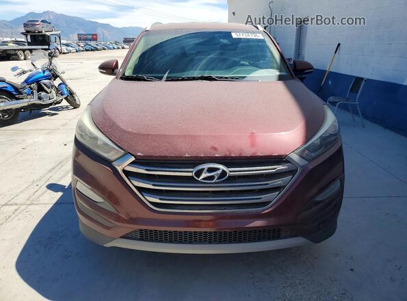 KM8J3CA23HU475221 2017 HYUNDAI TUCSON Maroon 