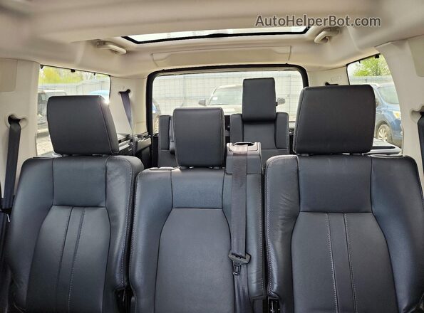 SALAG2V65GA808169 2016 LAND ROVER LR4 Black Вид задньої частини салону