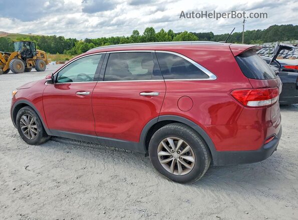 5XYPG4A55HG217383 2017 KIA SORENTO Red უკანა მარჯვენა