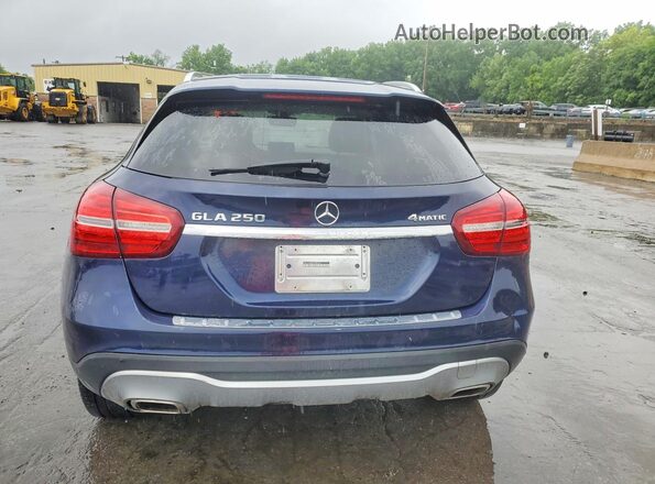WDCTG4GB6KU003546 2019 MERCEDES-BENZ GLA Blue Front interior view