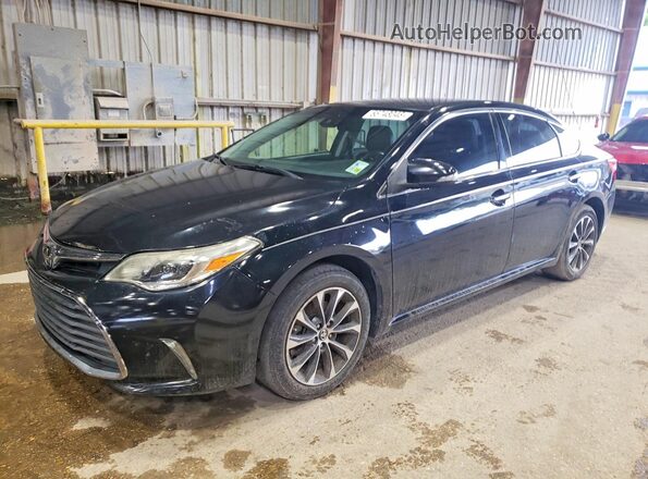 4T1BK1EB6JU286302 2018 TOYOTA AVALON Black უკანა მარცხენა