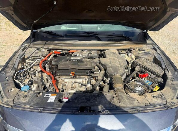 1HGCV3F1XKA002546 2019 HONDA ACCORD Gray Widok deski rozdzielczej