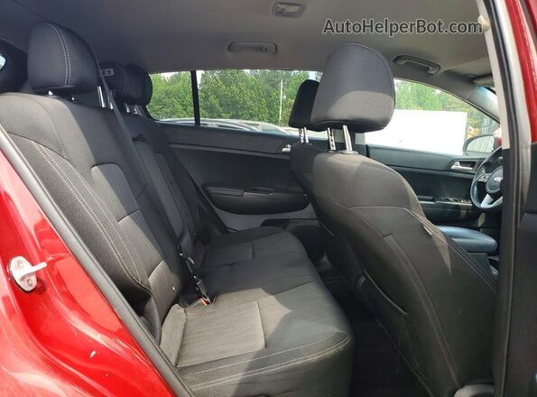 KNDPM3AC6L7629626 2020 KIA SPORTAGE Red ძრავის განყოფილების ხედი
