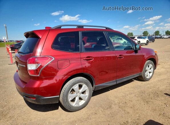 JF2SJCHC7GH446309 2016 SUBARU FORESTER Red Առջևի աջ