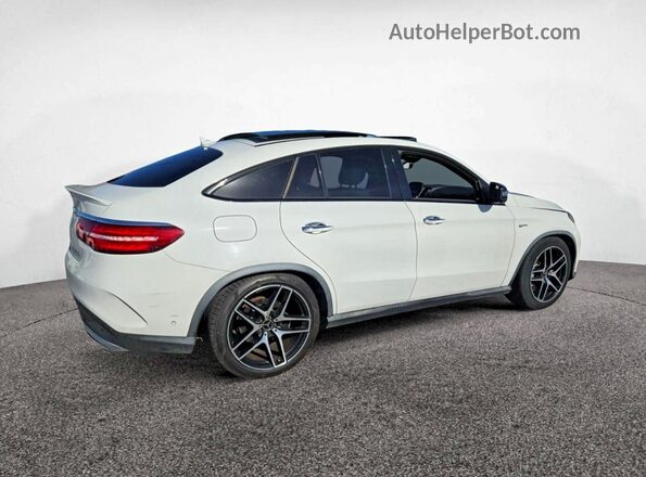 4JGED6EB4HA061585 2017 MERCEDES-BENZ GLE Белый Вид спереди